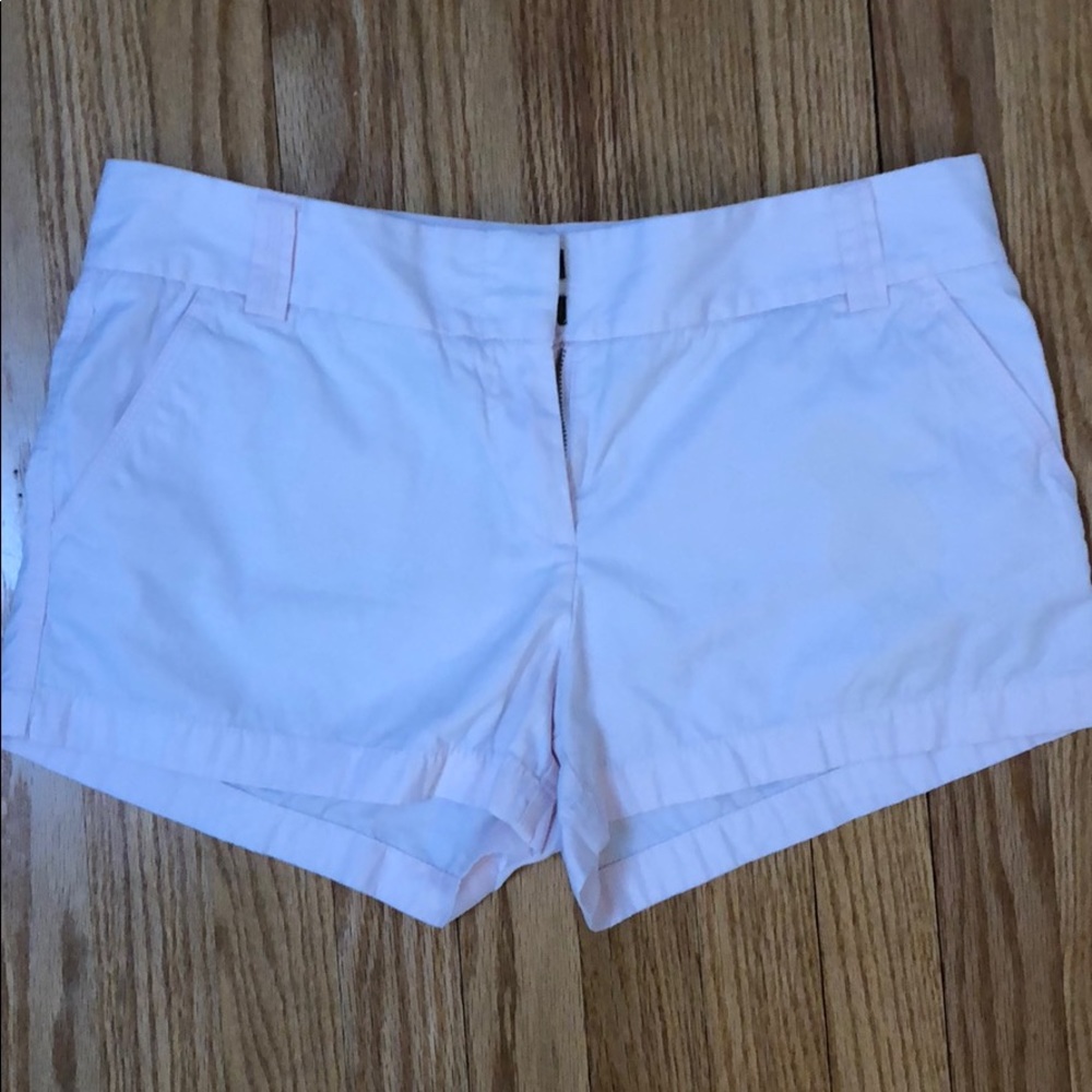 Khaki light pink shorts
